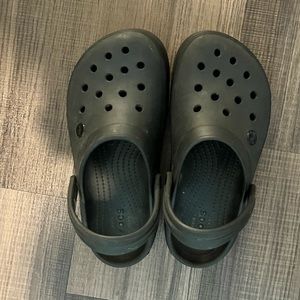 Platform Crocs Black